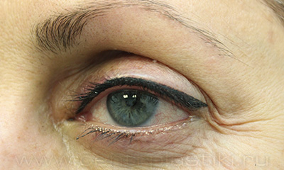 Перманентный макияж глаз